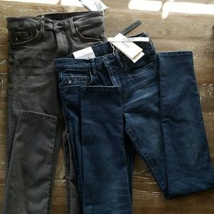 Two h&m shaping skinny jean regular waist 26
